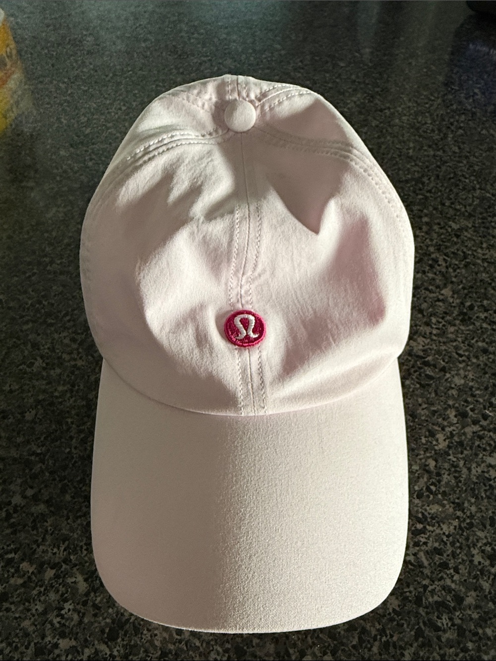 lululemon athletica Light Pink Baseball Cap with Pink Logo